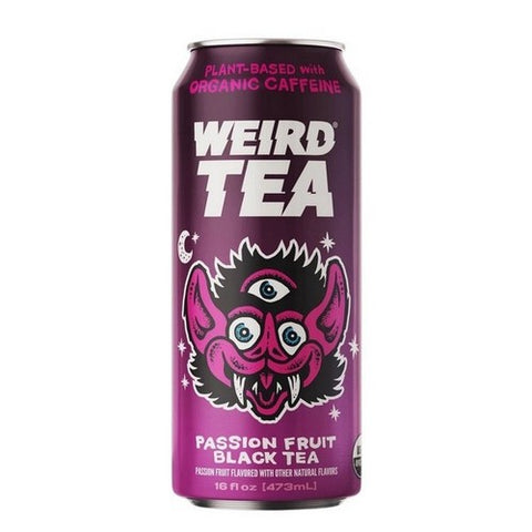 Drink Weird, Passionfruit Black Tea, 16 Oz (Case Of 12)