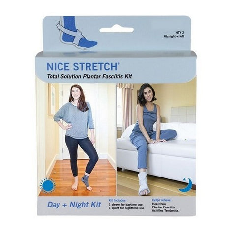 Brownmed, Plantar Fasciitis Support Kit Nice Stretch Total Solution Plantar Fasciitis Relief Kit Large / X-Lar, 1 Count