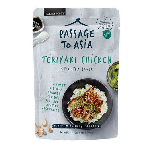 Passage Foods, Teriyaki Chicken Stir Fry Sauce, 7 Oz(Case Of 8)