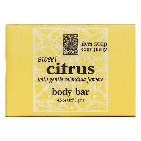 River Soap Company, Sweet Citrus Soap, 4.5 Oz(Case Of 12)