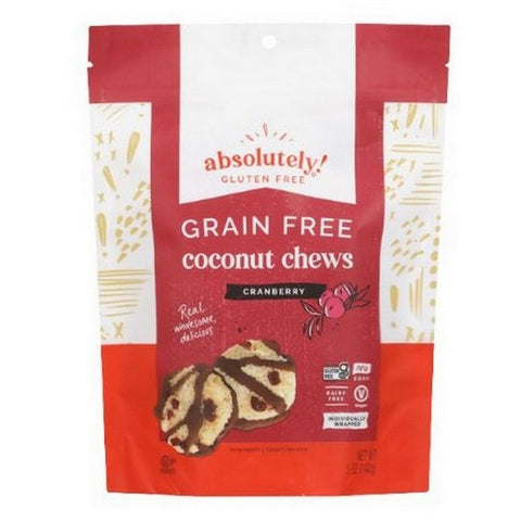 Absolutely Gluten Free, Cranberry Coconut Chews Gluten Free, 5 Oz(Case Of 12)