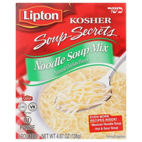 Lipton, Noodle Soup Mix, 4.87 Oz(Case Of 12)