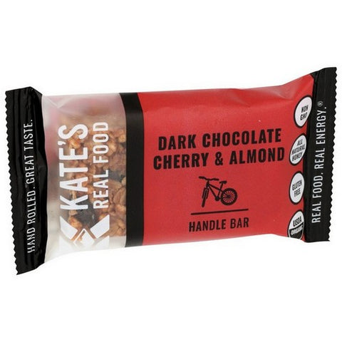 Kates Real Food, Dark Chocolate Cherry And Almond Bar, 2.2 Oz(Case Of 12)
