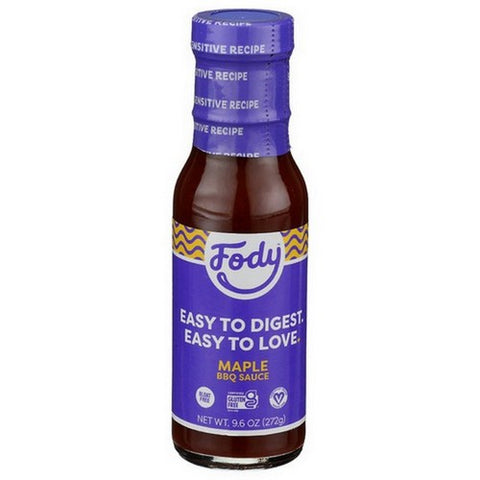 Fody Foods, Maple BBQ Sauce, 9.6 Oz(Case Of 6)
