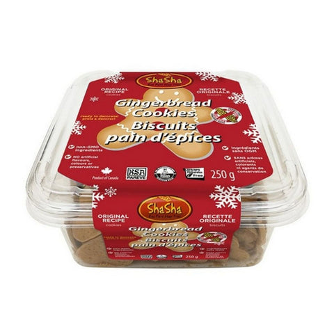 Shasha, Gingerbread Cookies, 8.8 Oz(Case Of 12)