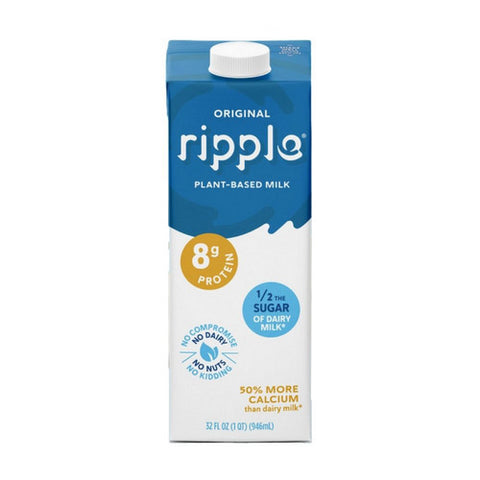 Ripple, Original Milk Plant Based, 32 Oz(Case Of 6)