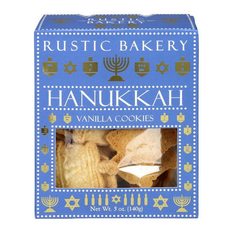 Rustic Bakery, Cookies Vanilla Hanukkah, 5 Oz(Case Of 12)