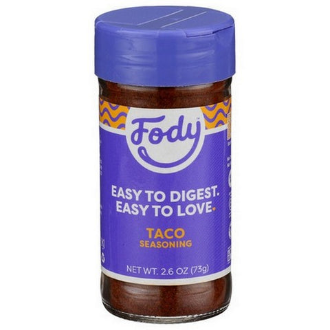 Fody Foods, Taco Seasoning, 2.6 Oz(Case Of 6)