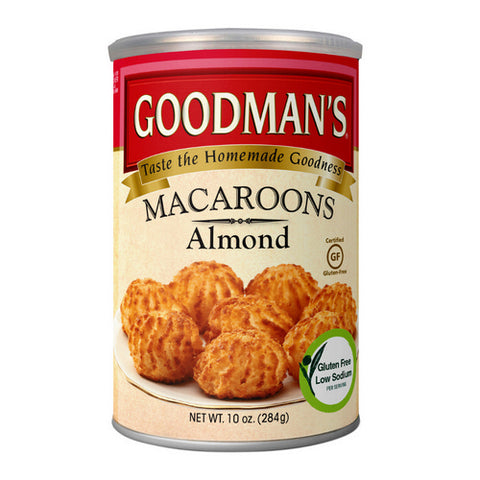 Goodmans, Almond Macaroons, 9 Oz(Case Of 12)