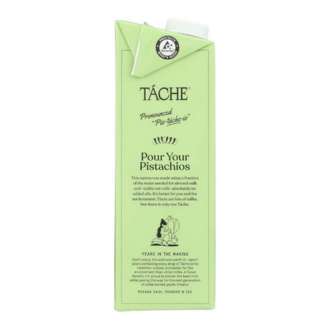 Tache Pistachio Milk, Original, 32 Oz(Case Of 6)
