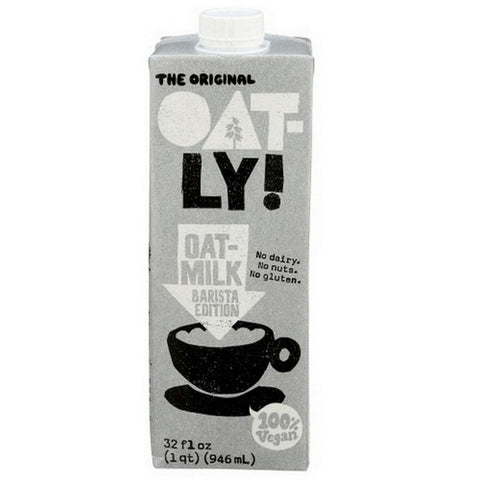 Oatly, Original Barista Edition Oat Milk, 32 Oz(Case Of 6)
