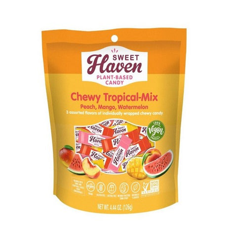 Sweet Haven, Candy Chewy Tropical Pouch, 4.44 Oz(Case Of 6)