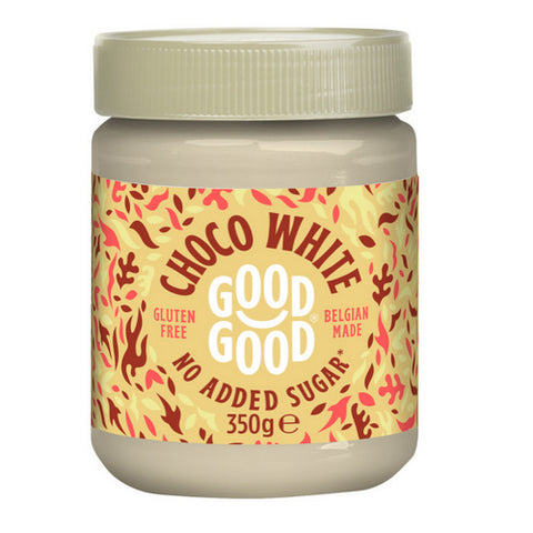 Good Good, Choco White No Added Sugar Spread, 12 Oz(Case Of 6)