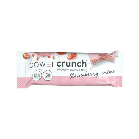 Power Crunch, Strawberry Creme Protein Bar, 1.4 Oz(Case Of 12)
