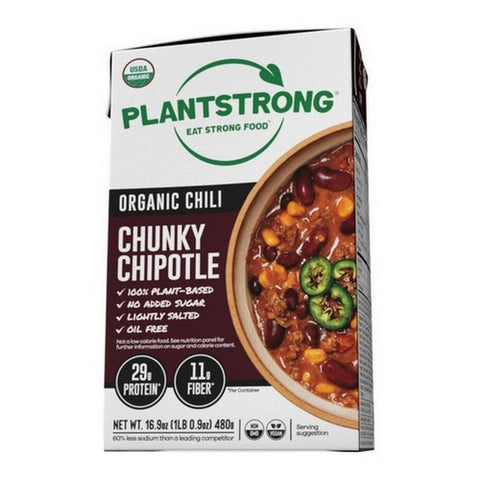 Plantstrong, Chili Chipotle Chunky, 16.9 Oz(Case Of 6)