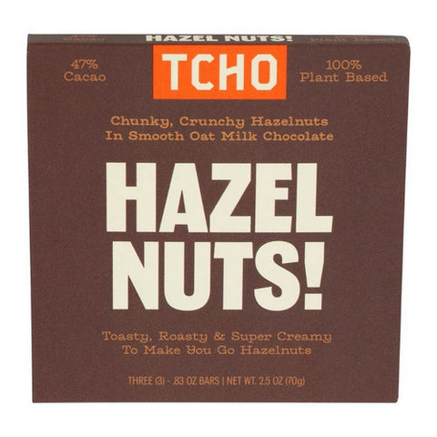 Tcho, Chocolate Hazel Nuts Oat Milk, 2.5 Oz(Case Of 10)
