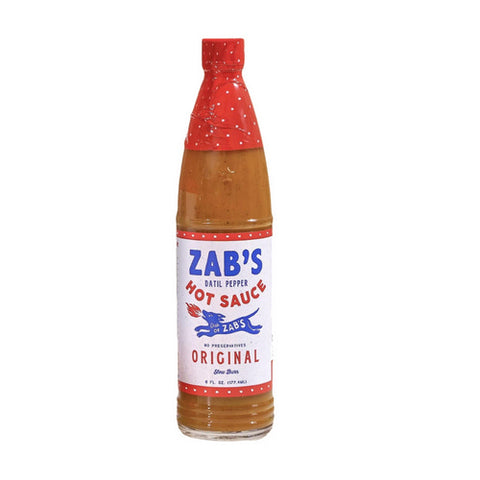 Zabs, Original Datil Pepper Hot Sauce, 6 Oz(Case Of 6)