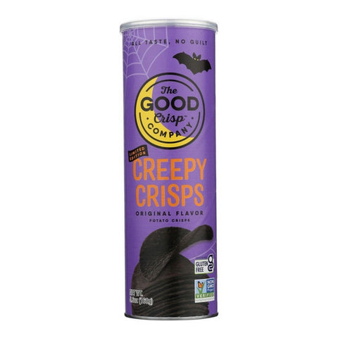The Good Crisp Company, Creepy Crisps Original Flavor Potato Crisps, 5.6 Oz(Case Of 8)