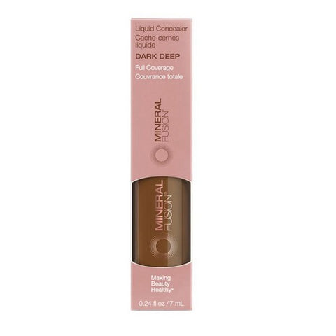 Mineral Fusion, Liquid Concealer Dark Deep, 0.24