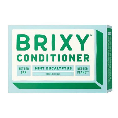 Brixy, Conditioner Bar Mint Eucalyptus, 4 Oz
