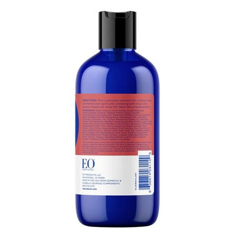 EO Products, Bubble Bath Rose Geranium, 12 Oz