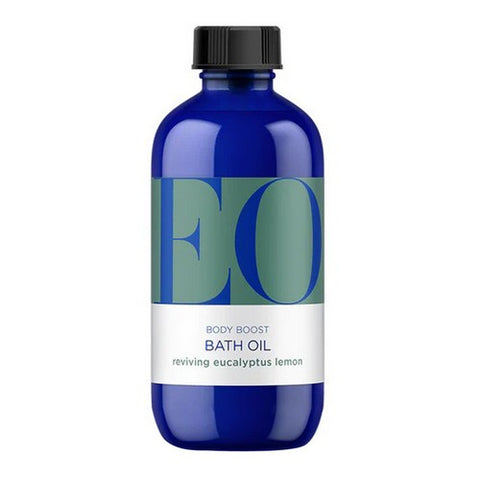 EO Products, Bath Oil Eucalyptus Lemon, 4 Oz