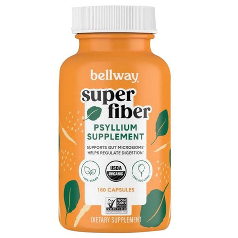 Bellway, Organic Super Fiber, 160 Capsules