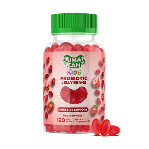 Human Beanz, Kids Probiotic Strawberry Blast, 120 Count
