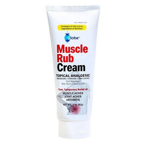 Globe, Muscle Rub Cream, 3 Oz