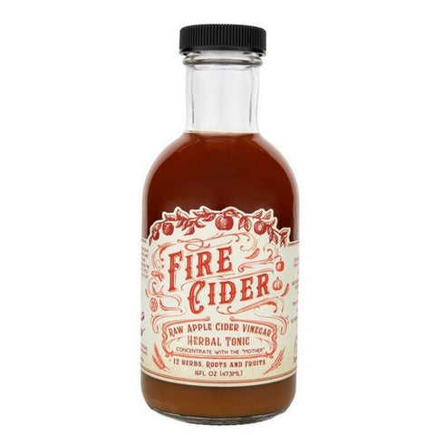 Roots And Leaves, Fire Cider Apple Cider Vinegar Tonic w/ Mother, 16 Oz