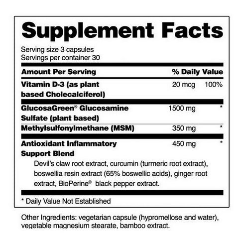 Snap Supplements, Joint Health, 90 Caps