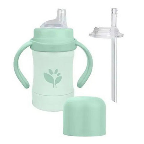 Green Sprouts, Sage Sip And Straw Sprout Ware, 6 Oz