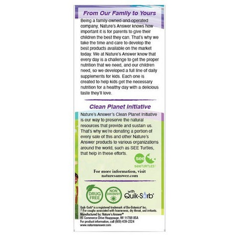 The Humble Co, Kids Natural Mullein-X Cough Syrup Alcohol Free, 4 Oz