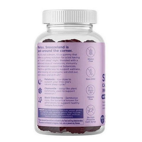 The Humble Co, Kids Sleep Calm Plus Immunity With Melatonin, 60 Gummies