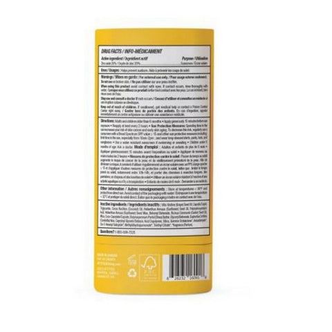 Attitude, Tropical Mineral Sunscreen Stick SPF 30 Sunly Plastic Free, 2.1 Oz