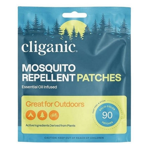 Cliganic, Mosquito Repellent Patches, 90 Count