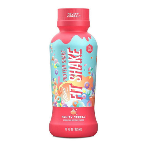 JST WRK Energy, Fit Shakes Fruity Cereal, 12 Oz (12 Count)