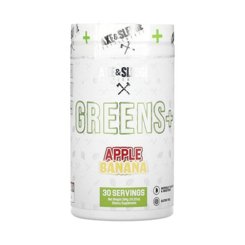 Greens Plus Apple Banana 294 Grams by Axe And Sledge
