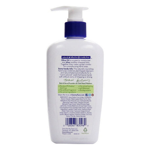 Kiss My Face, Moisturizing Hand Soap, Olive & Aloe, 9 Oz