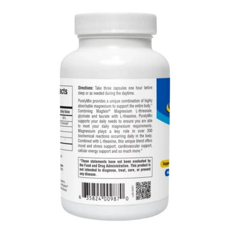 North American Herb & Spice, Purely Min Magnesium, 90 Veg Caps