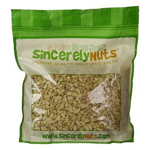 Nuts, Cashew Pieces Roasted Salted, 5 Lbs
