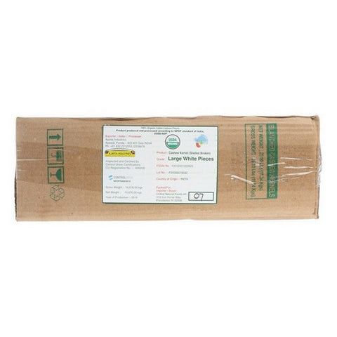 Nuts, Organic Cashews Pieces Raw Unsalted, 25 Lbs