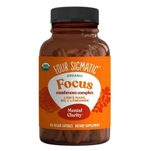 Four Sigma Foods Inc, Focus Lion Mane Mushroom, 90 Count