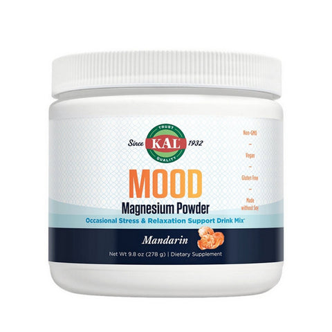 Kal, Mood Magnesium Powder, 278 Grams
