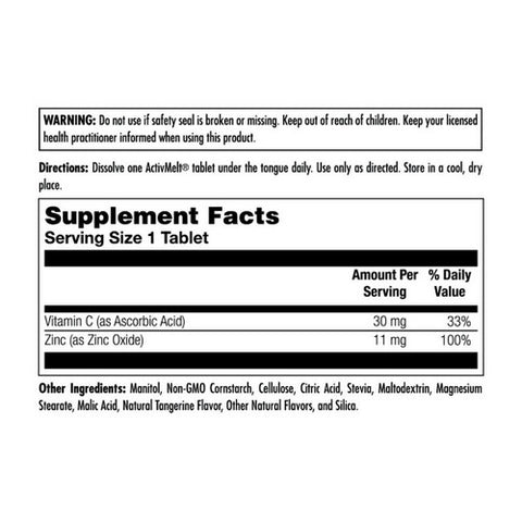 Kal, Zinc + C Tangerine, 11 Mg, 90 Count