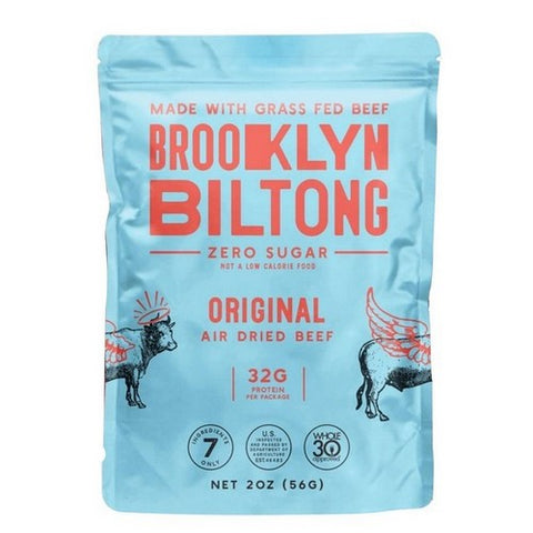 Brooklyn Biltong, Brooklyn Biltong Original Beef Biltong, 2 Oz (Case of 8)