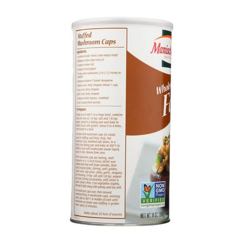 Manischewitz, Whole Grain Matzo Farfel For Passover, 14 Oz (Case Of 12)