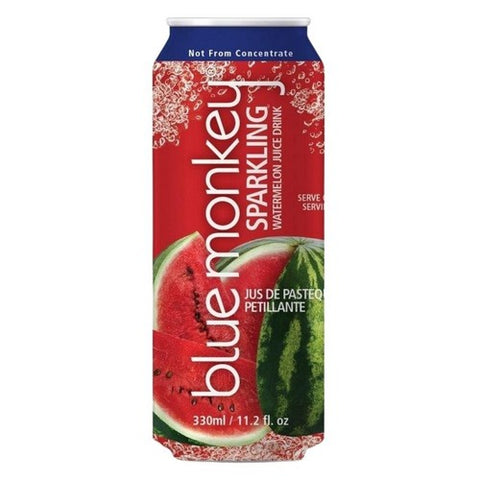 Blue Monkey, Sparkling Watermelon Juice, 11.2 Oz