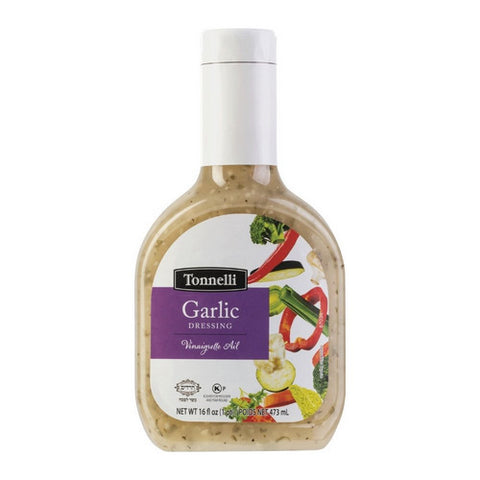 Tonnelli, Garlic Salad Dressing, 16 Oz (Case Of 12)
