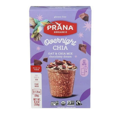 Prana Bar, Organic Cereals Overnight Oats And Oatmeal, 8.8 Oz (Case of 8)